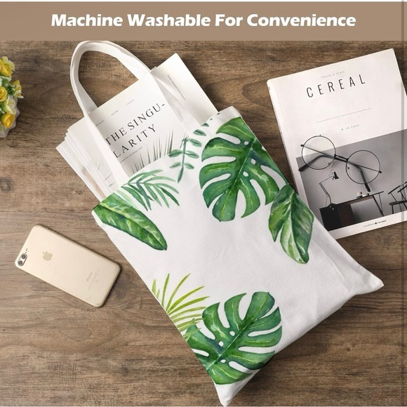 Skeleton Garden White Tote Bag - Picture 6 of 9